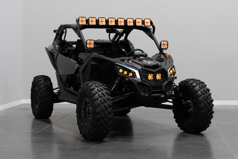 Diode Dynamics Can-Am Maverick X3 SS3 17-24 Stage Series Ditch Light Kit - Sport White Combo - DD7864