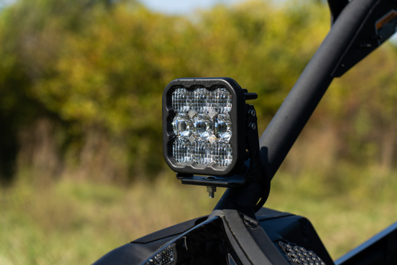 Diode Dynamics 17-24 Can-Am Maverick X3 SS3 Stage Series Ditch Light Kit - Pro White Combo - DD7866