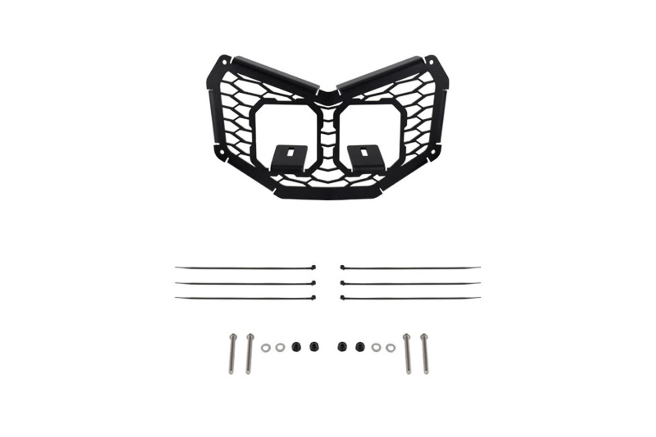 Diode Dynamics 17-24 Can-Am Maverick X3 Stage Series LED Grille Kit Bracket Kit - DD7877P