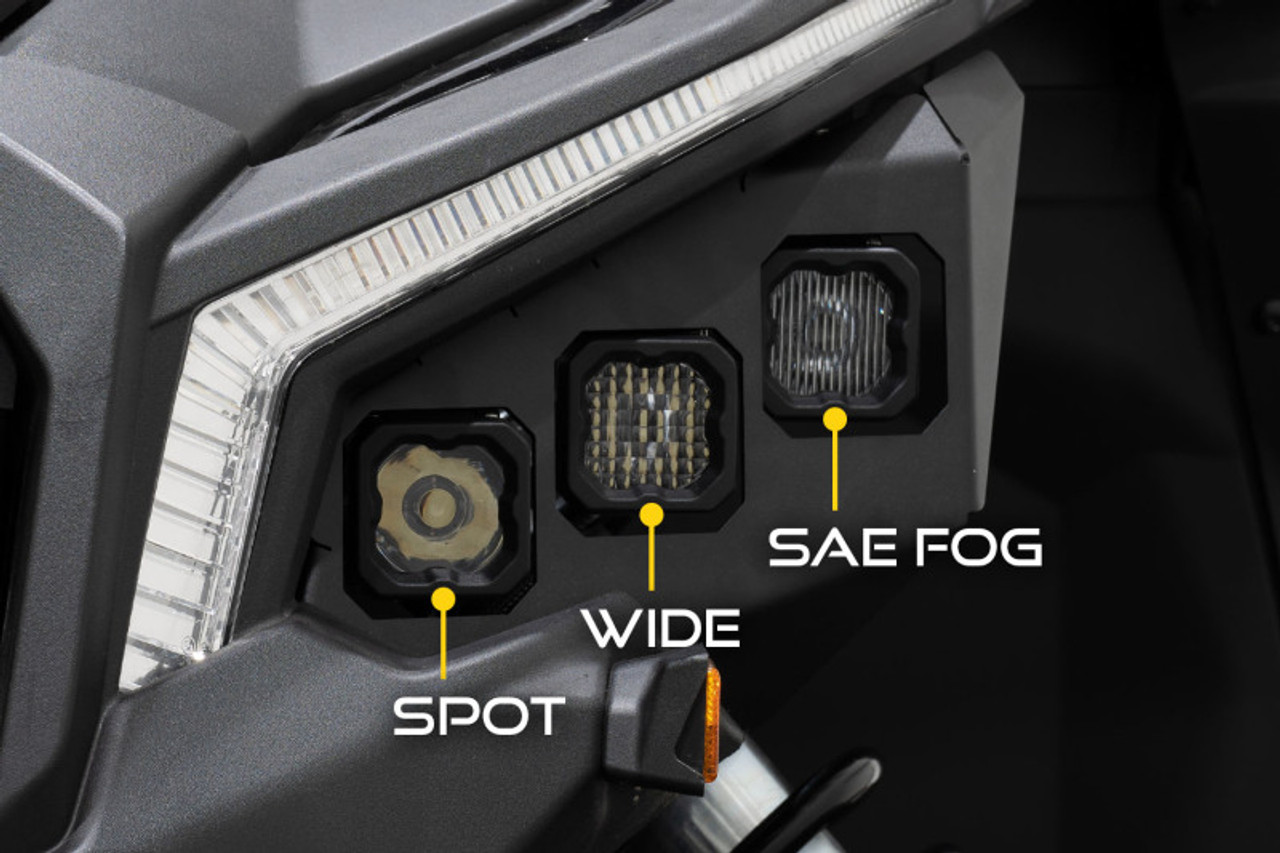 Diode Dynamics 17-24 Can-Am Maverick X3 C1 Headlamp Kit - Pro White ABL (Pair) - DD7888