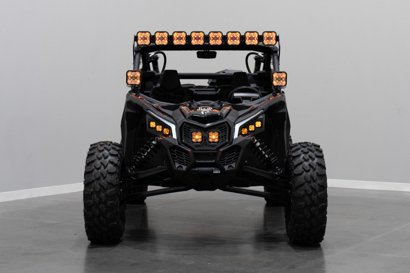 Diode Dynamics 17-24 Can-Am Maverick X3 SS5 Pro CrossLink Roof Lightbar Kit - White Combo - DD7892