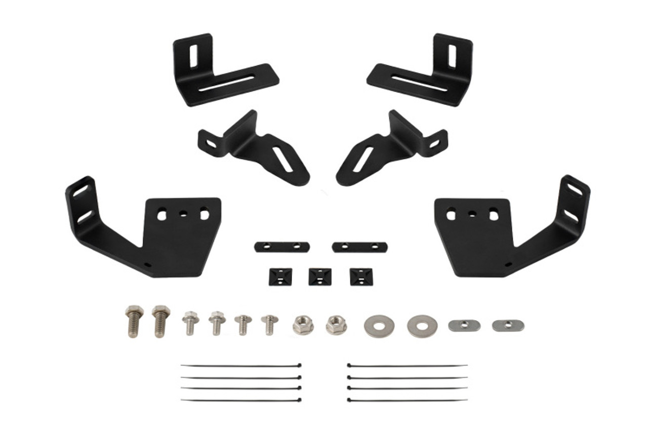Diode Dynamics Prinsu/Sherpa Roof Racks SS5 7-Pod CrossLink Mounting Bracket Kit Roof Racks - DD7894P