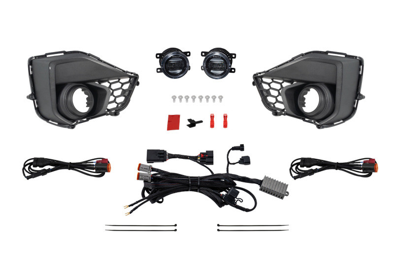Diode Dynamics 2024 Ford Mustang GT Elite Series Add-On Fog Lamp Kit White - DD7968