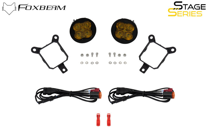 Diode Dynamics SS3 SAE Type Y Fog Light Kit - Yellow SAE Fog - DD7991