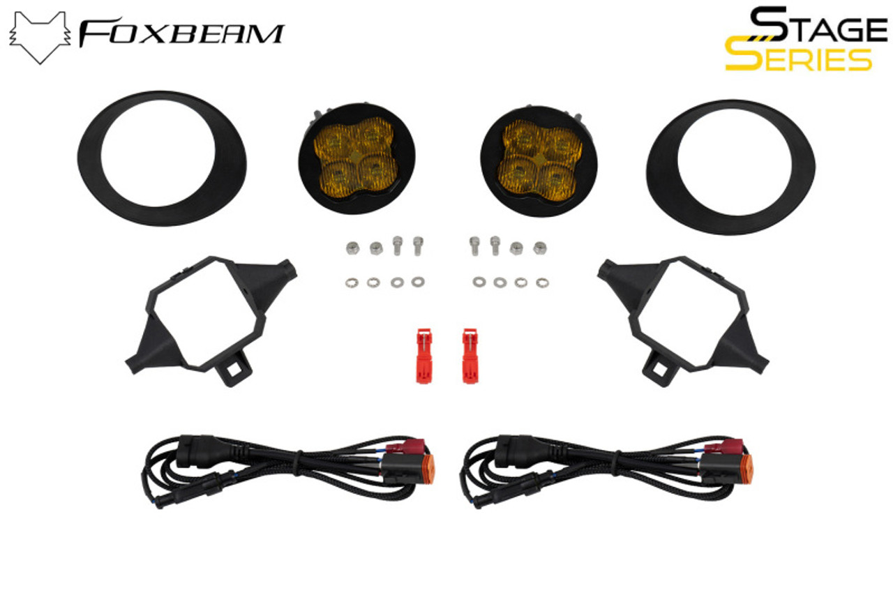 Diode Dynamics SS3 Sport Type TS Kit - Yellow SAE Fog - DD8008