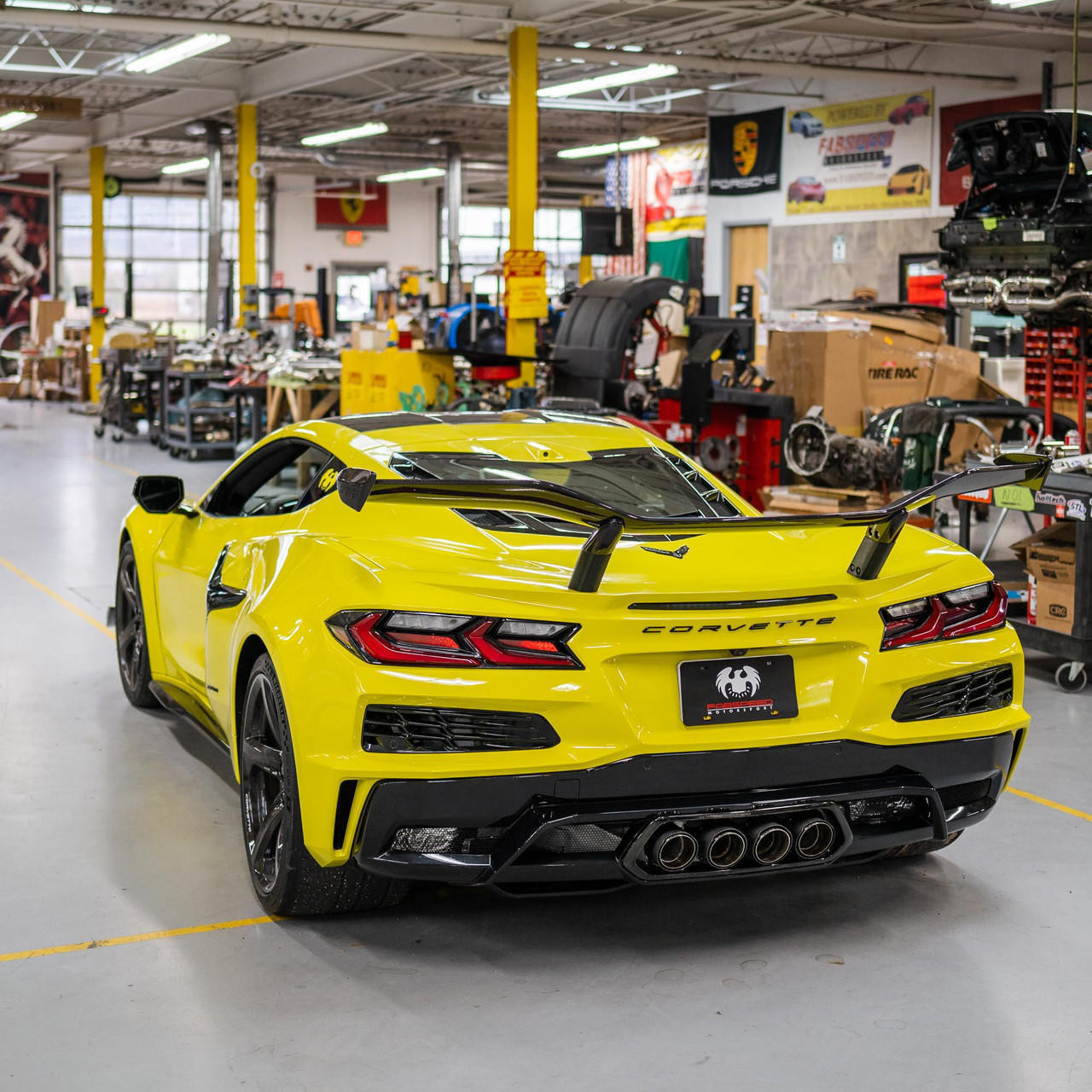 FabSpeed Titanium Valvetronic Cat-Back Exhaust System - OEM Tips - C8 Corvette Z06 LT6