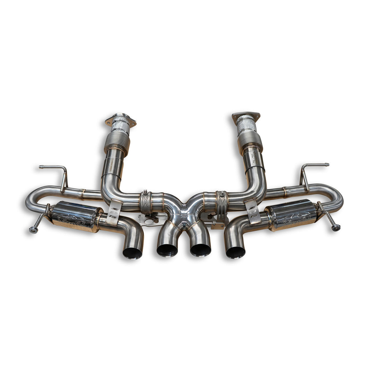 FabSpeed Valvetronic Cat-Back Exhaust System - CF Tips - C8 Corvette Z06 LT6