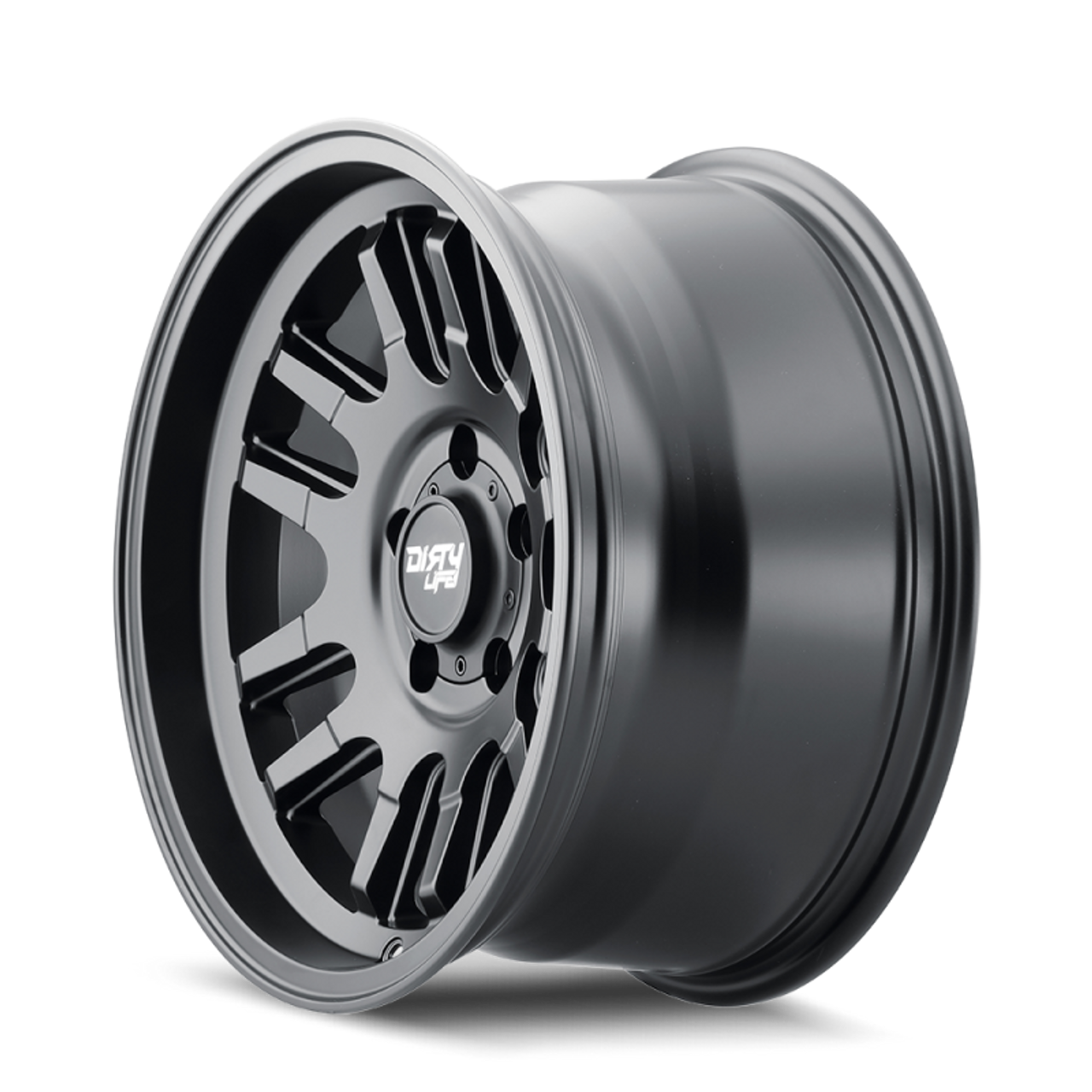Dirty Life 9310 Canyon 17x9 / 6x139.7 BP / 0mm Offset / 106mm Hub Matte Black Wheel - 9310-7983MB0
