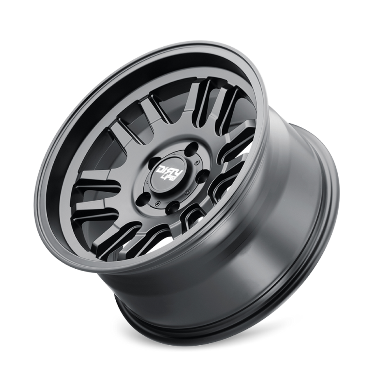 Dirty Life 9310 Canyon 17x9 / 6x139.7 BP / 0mm Offset / 106mm Hub Matte Black Wheel - 9310-7983MB0