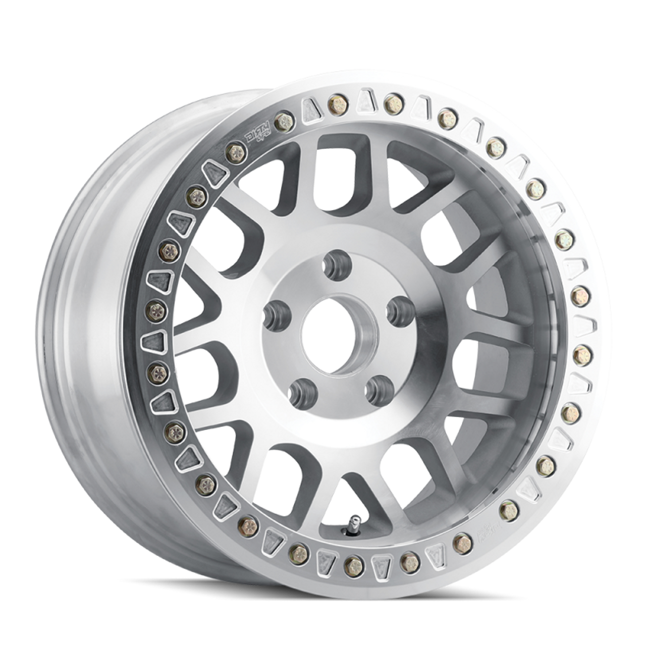 Dirty Life 9312 Mesa Race 17x9 / 5x127 BP / -38mm Offset / 71.5mm Hub Machined Wheel - Beadlock - 9312-7973M38