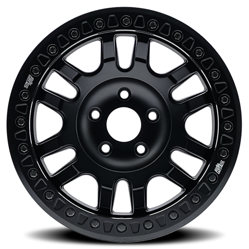 Dirty Life 9314 Canyon Race 17x9 / 5x127 BP / -38mm Offset / 71.5mm Hub Matte Black Wheel - 9314-7973MB38