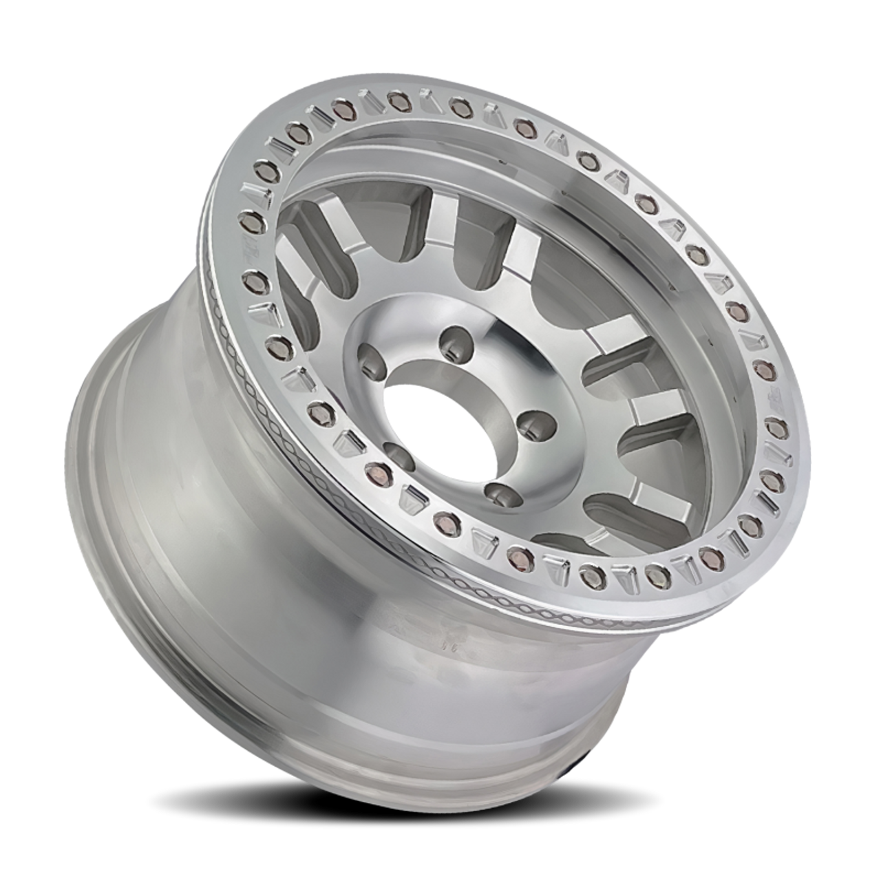 Dirty Life 9314 Canyon Race 17x9 / 6x139.7 BP / -12mm Offset / 106mm Hub Machined Wheel - 9314-7983M12
