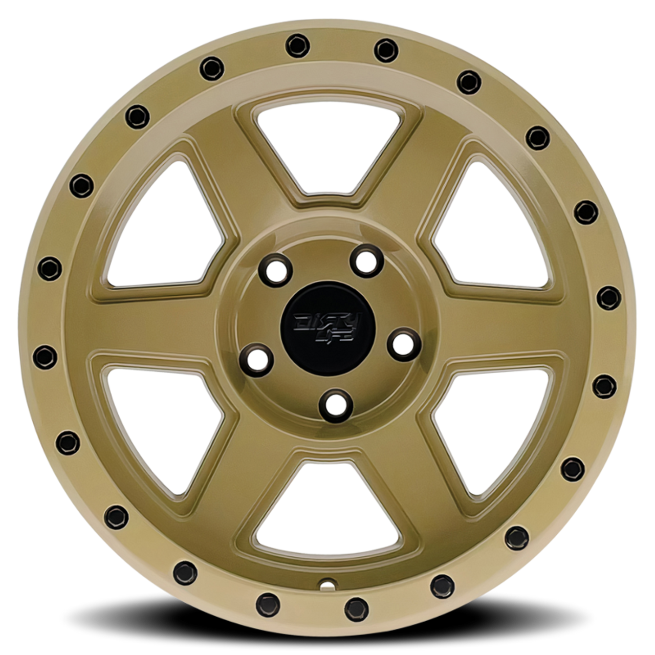 Dirty Life 9315 Compound 17x9 / 6x135 BP / -12mm Offset / 87.1mm Hub Desert Sand Wheel - 9315-7936DS12
