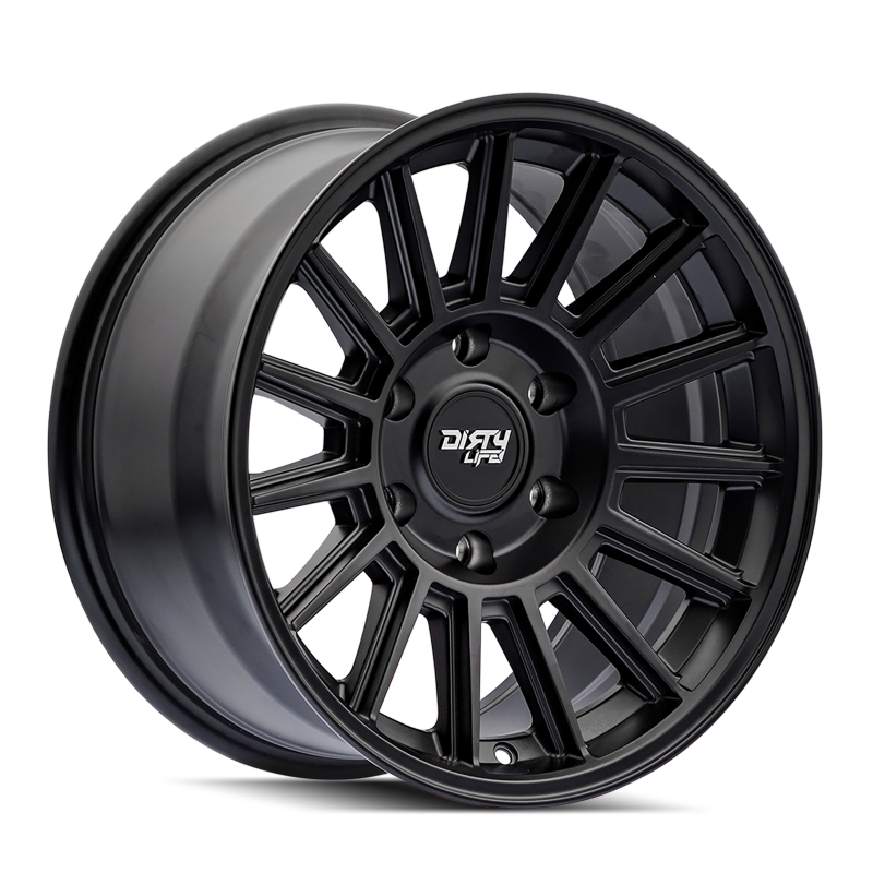 Dirty Life Journey 9316 17x8.5 / 6-135 BP / 0mm Offset / 87.1mm Hub Matte Black Wheel - 9316-7836MB Photo - Primary