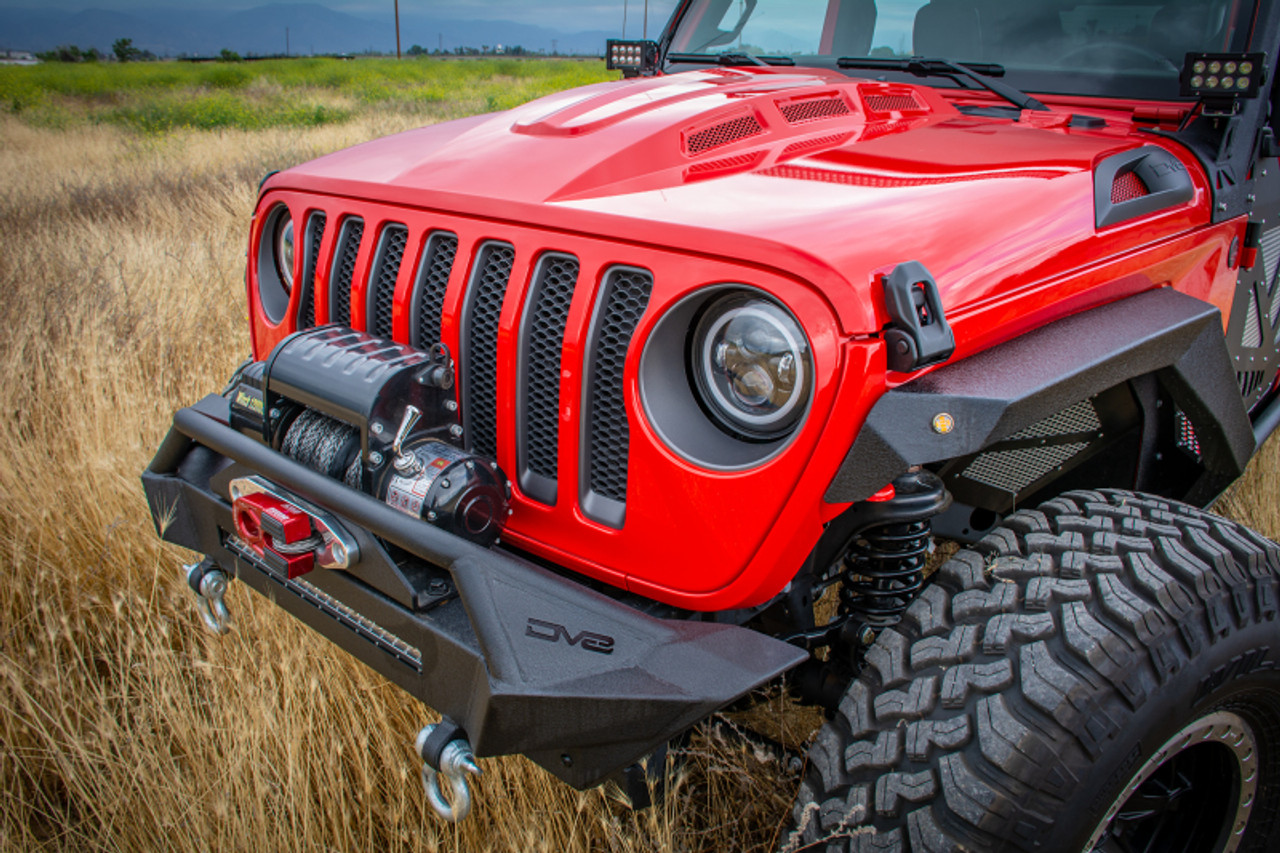 DV8 Offroad 18+ Jeep JL/Gladiator TJ / 7in Headlights Adapter Kit - BCABJL-01