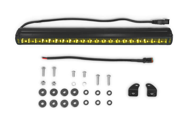 DV8 Offroad 20In Elite Series Amber LED Light Bar - Single Row - BE20SW105W-A Photo - out of package