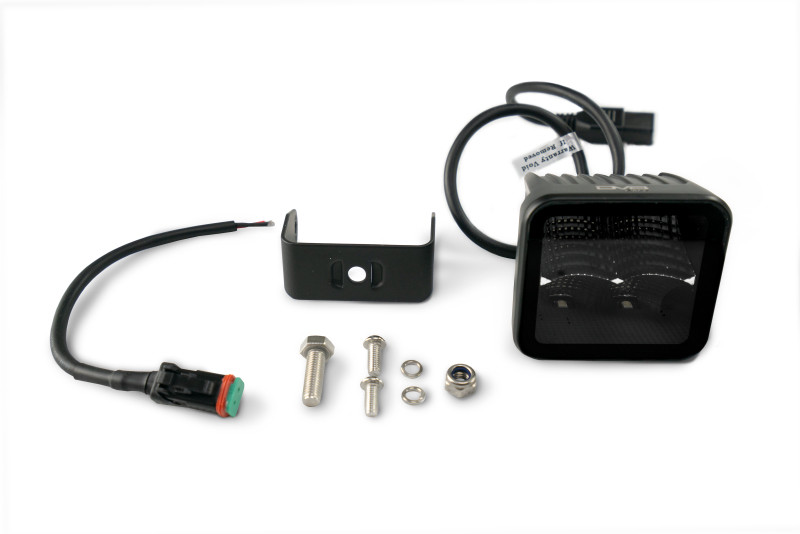 DV8 Offroad 3in Cube LED Light 40W Pod Light 5W LED - BE3EW40W