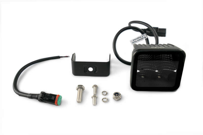 DV8 Offroad 3in Cube LED Light 40W Pod Light 5W LED - BE3EW40W