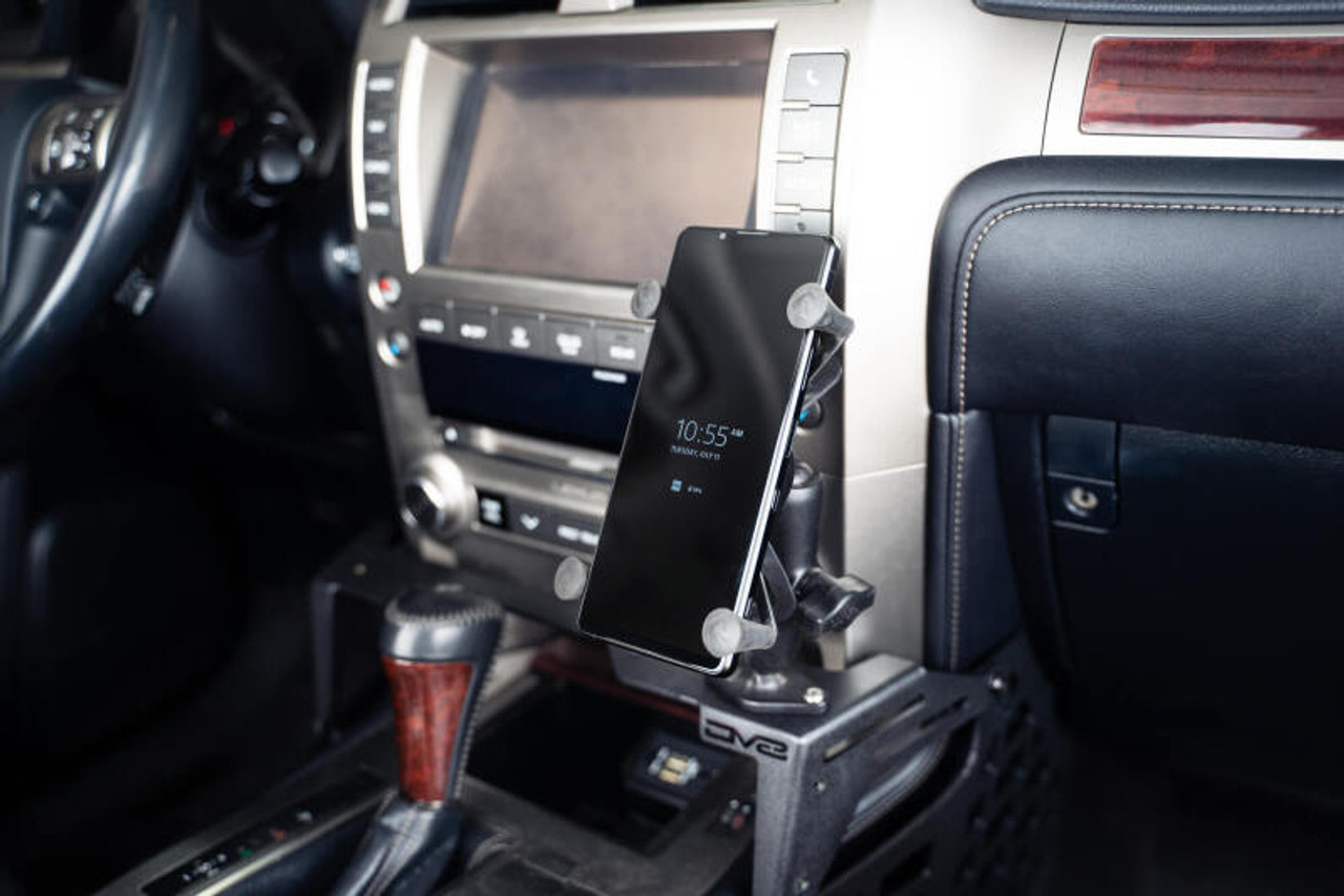 DV8 Offroad 2010 Lexus GX 460 Center Console Molle Panels & Digital Device Bridge - CCGX-02