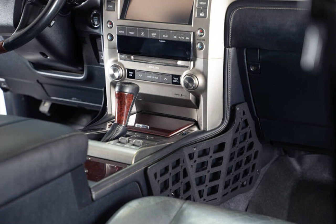 DV8 Offroad 2010 Lexus GX 460 Center Console Molle Panels & Digital Device Bridge - CCGX-02
