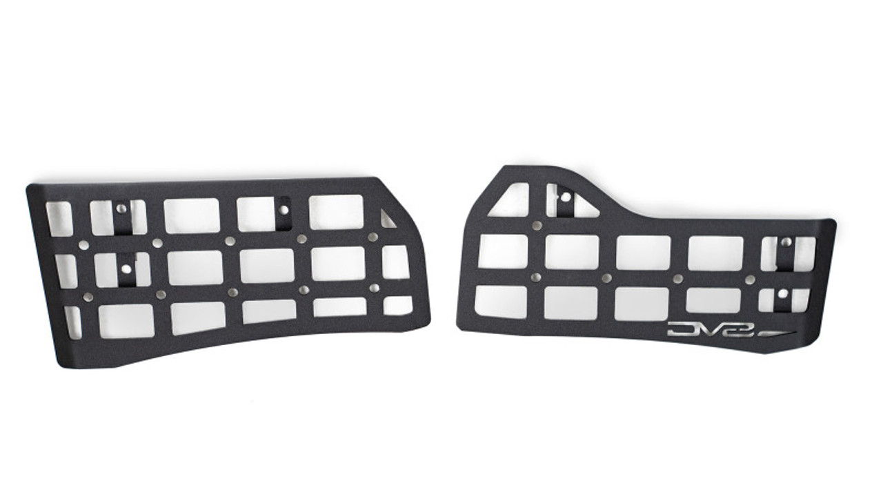 DV8 Offroad 18-23 Jeep Wrangler Center Console Molle Panels - CCJL-01
