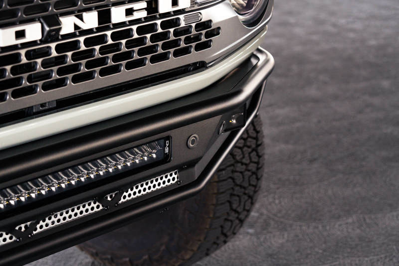 DV8 Offroad 21-22 Ford Bronco Competition Series Front Bumper - FBBR-04
