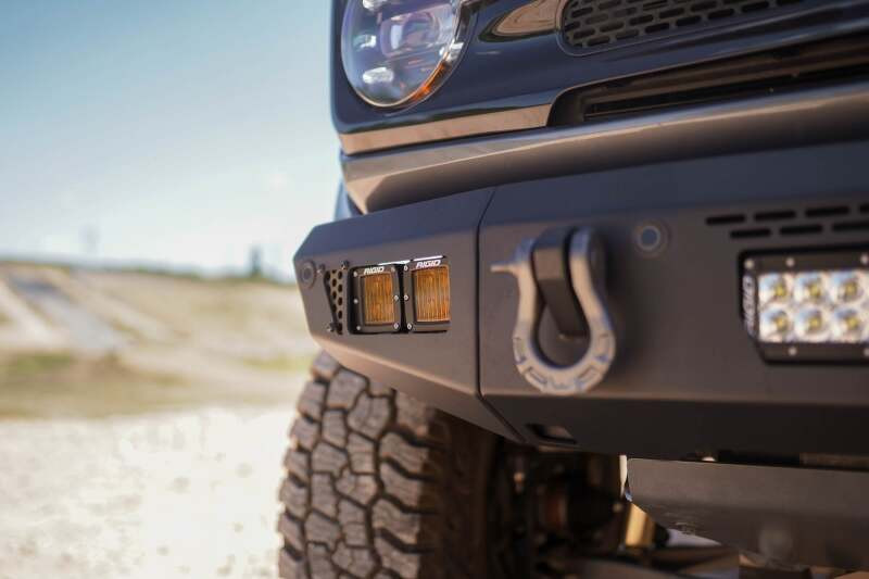 DV8 Offroad 2021+ Ford Bronco Front Bumper V2 - OE Plus Series (Works w/o ACC Relocation) - FBBR-06 Photo - out of package