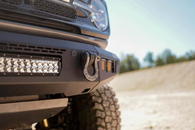 DV8 Offroad 2021+ Ford Bronco Front Bumper V2 - OE Plus Series (Works w/o ACC Relocation) - FBBR-06 Photo - out of package