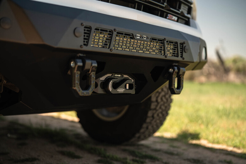 DV8 Offroad 2022+ Chevrolet Silverado 1500 Offroad Spec Series Front Bumper w/ Winch - FBCS1-08 Photo - out of package