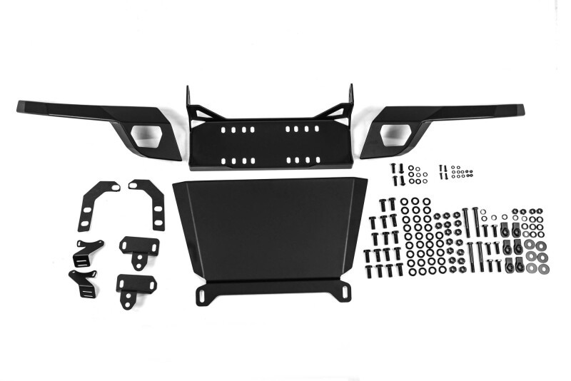 DV8 Offroad 2022+ Chevrolet Silverado 1500 Offroad Spec Series Front Bumper w/ Winch - FBCS1-08 Photo - out of package
