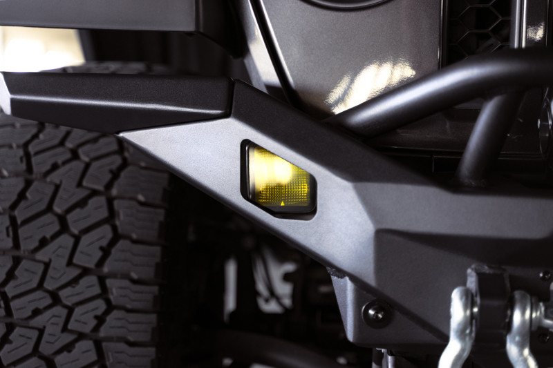 DV8 Offroad 07-18 Jeep Wrangler JK / 18-23 Wrangler JL / 20-23 Gladiator JT MTO Series Front Bumper - FBJL-12