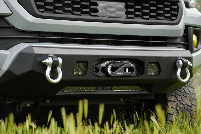 DV8 16-23 Toyota Tacoma Center Mount Winch Front Bumper - FBTT1-06 Photo - out of package