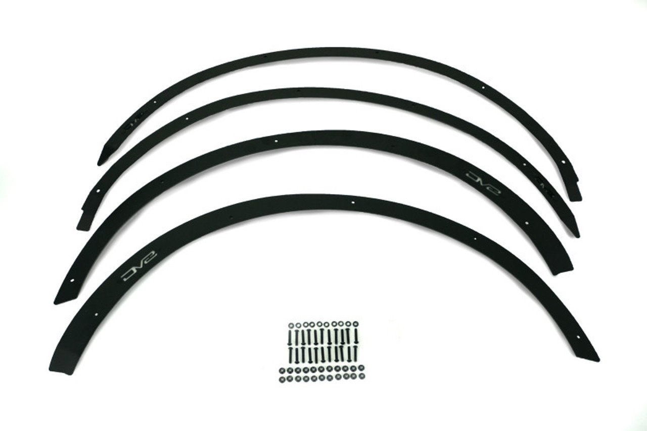 DV8 Offroad 21-22 Ford Bronco Fender Flare Deletes Set of 4 Front & Rear - FDBR-03