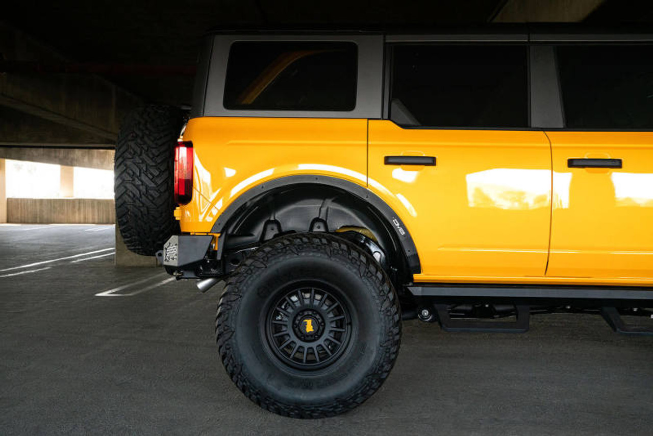 DV8 Offroad 21-22 Ford Bronco Fender Flare Deletes Set of 4 Front & Rear - FDBR-03