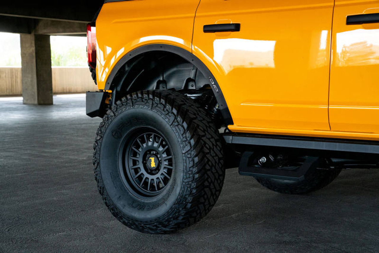 DV8 Offroad 21-22 Ford Bronco Fender Flare Deletes Set of 4 Front & Rear - FDBR-03