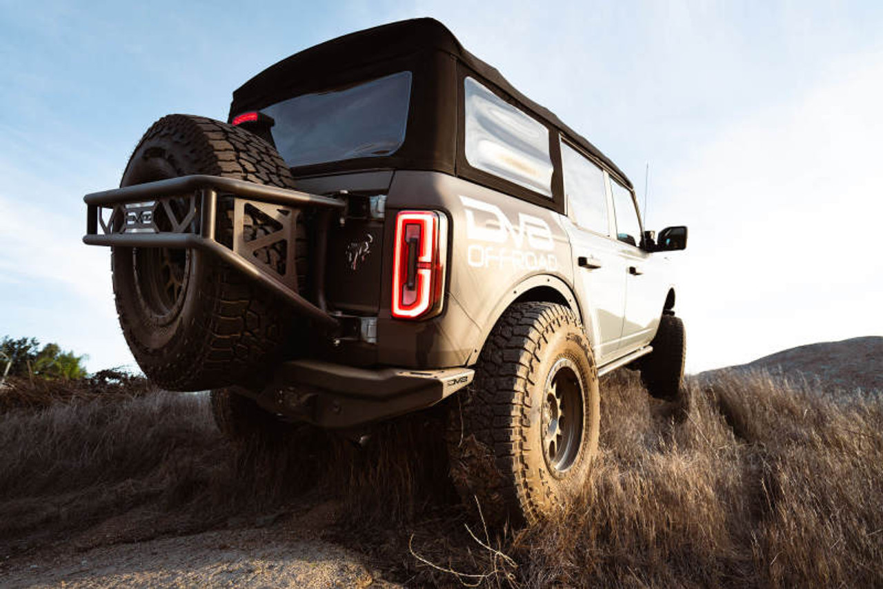 DV8 Offroad 21-22 Ford Bronco Fender Flare Deletes Set of 4 Front & Rear - FDBR-03