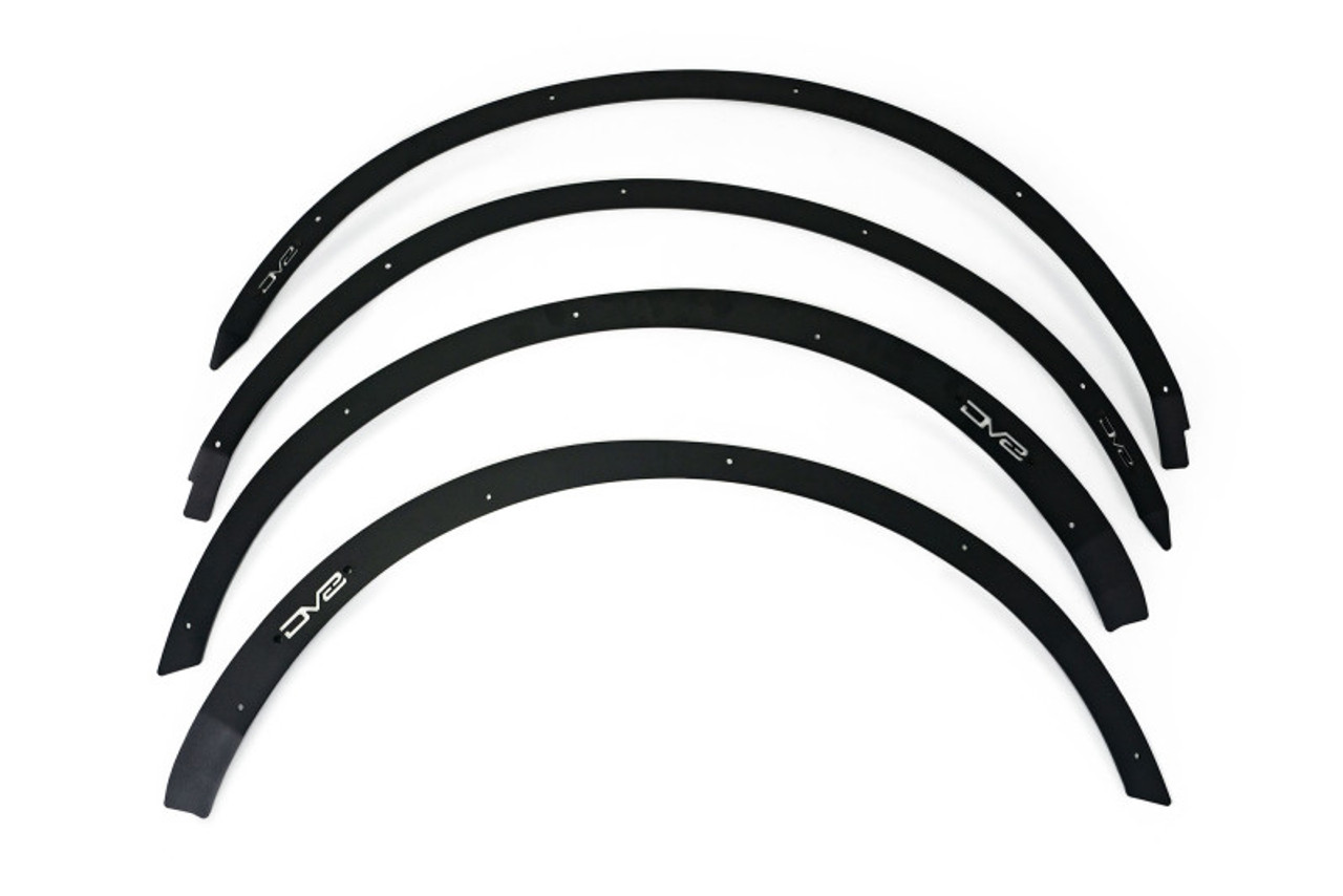 DV8 Offroad 21-22 Ford Bronco Fender Flare Deletes Set of 4 Front & Rear - FDBR-03