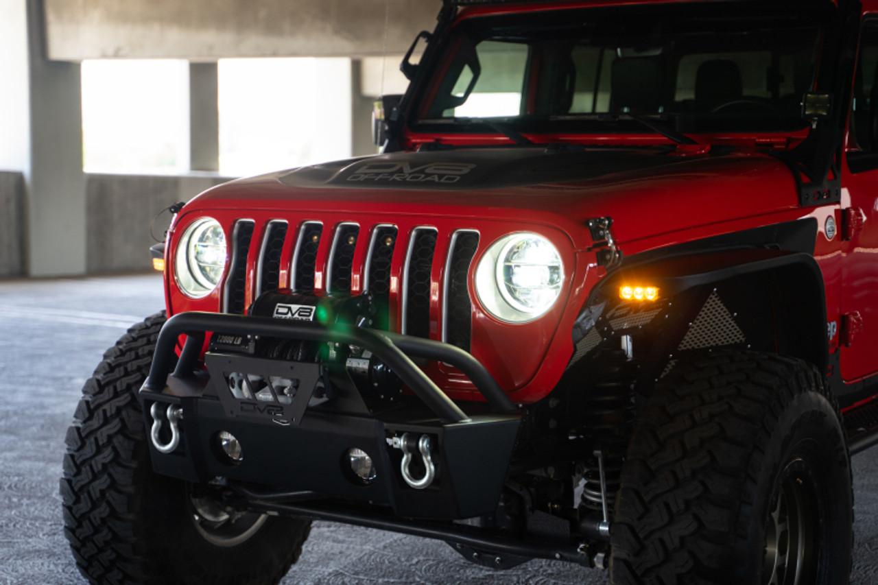 DV8 Offroad 20-23 Jeep Gladiator JT Slim Fender Flares - FDGL-07