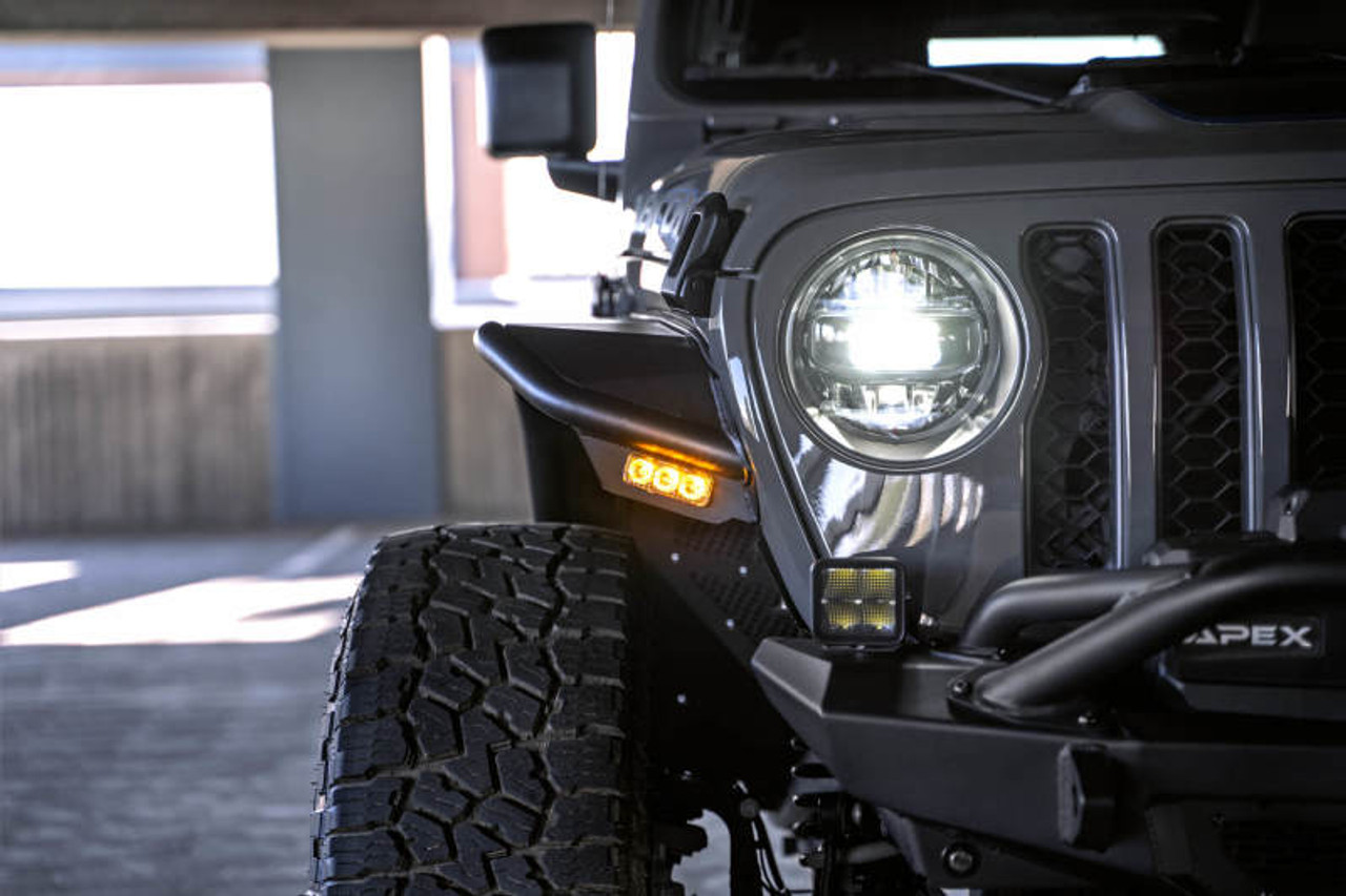 DV8 Offroad 18-23 Jeep Wrangler JL Spec Series Tube Fenders - FDJL-06
