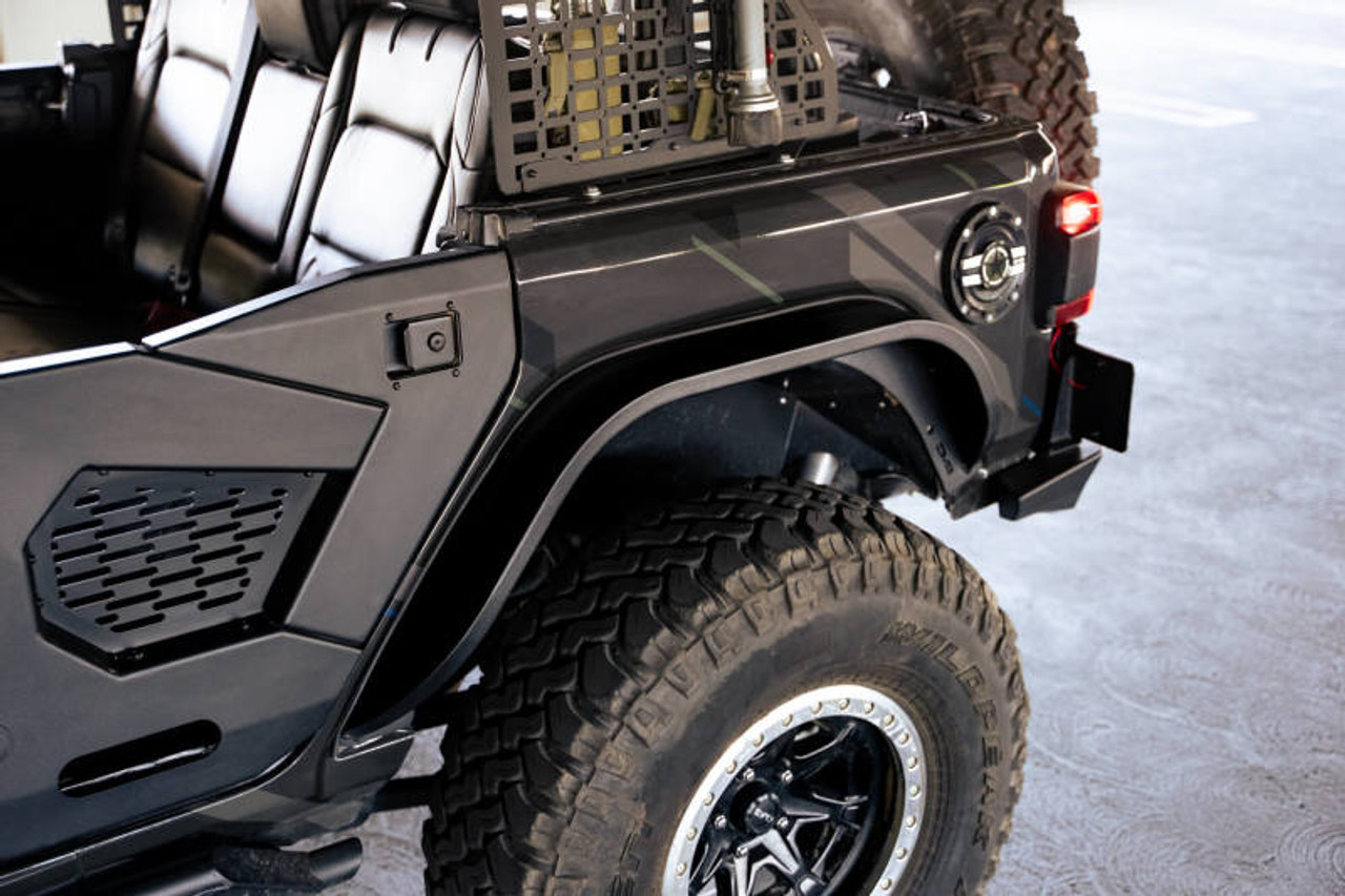 DV8 Offroad 18-23 Jeep Wrangler JL Slim Fender Flares - FDJL-07