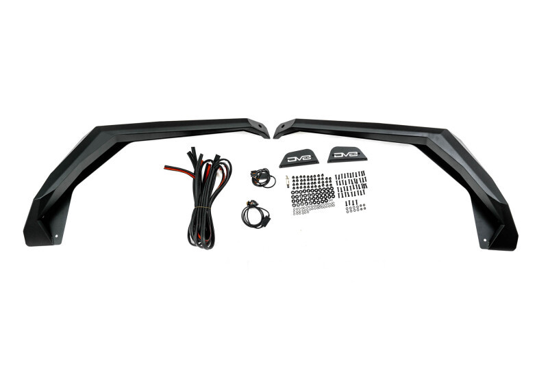 DV8 Offroad 18-25 Jeep Wrangler JL Armor Fender Flares - FDJL-09 Photo - out of package