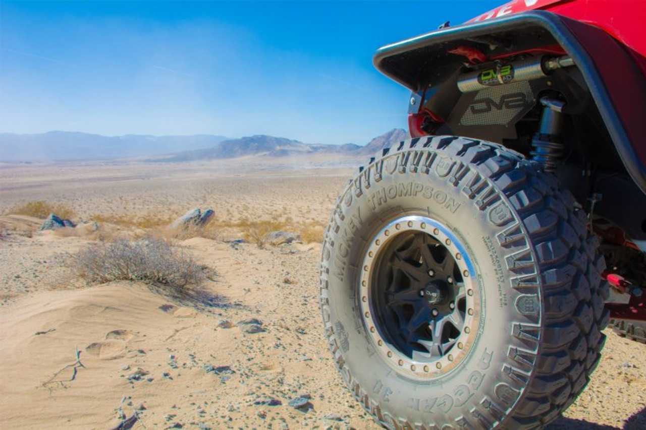DV8 Offroad 07-18 Jeep Wrangler JK Front & Rear Flat Tube Fenders - FENDB-02