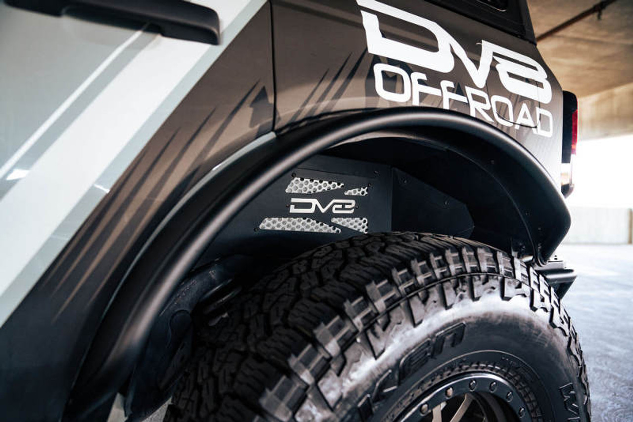DV8 Offroad 21-22 Ford Bronco Rear Inner Fender Liners - INFEND-05RB