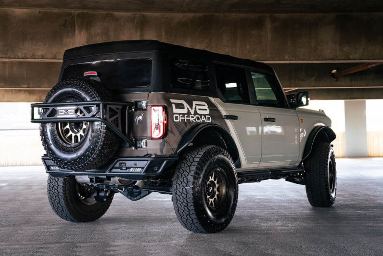 DV8 Offroad 21-22 Ford Bronco Rear Inner Fender Liners - INFEND-05RB