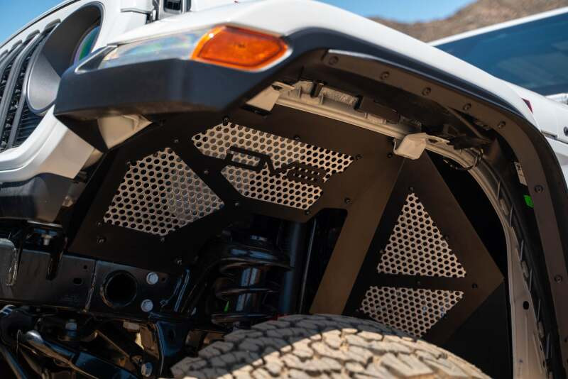 DV8 Offroad 2018+ Jeep Wrangler JL/Gladiator JT Front Inner Fenders - INFEND-06FB Photo - out of package