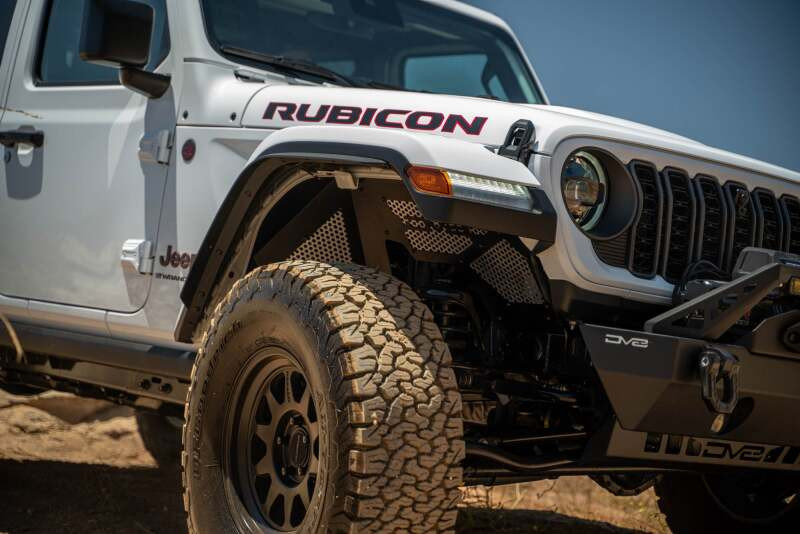 DV8 Offroad 2018+ Jeep Wrangler JL/Gladiator JT Front Inner Fenders - INFEND-06FB Photo - out of package