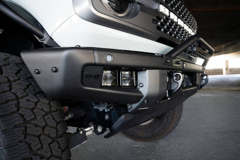 DV8 Offroad 21-22 Ford Bronco Factory Bumper Pocket Light Mount (Pair) 3in LED Pod Lights - LBBR-05