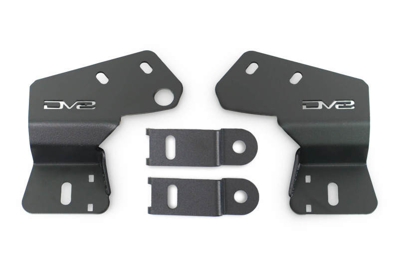 DV8 Offroad 2021 Ford Bronco A Pillar Dual Light Pod Drop Mounts - LBBR-08