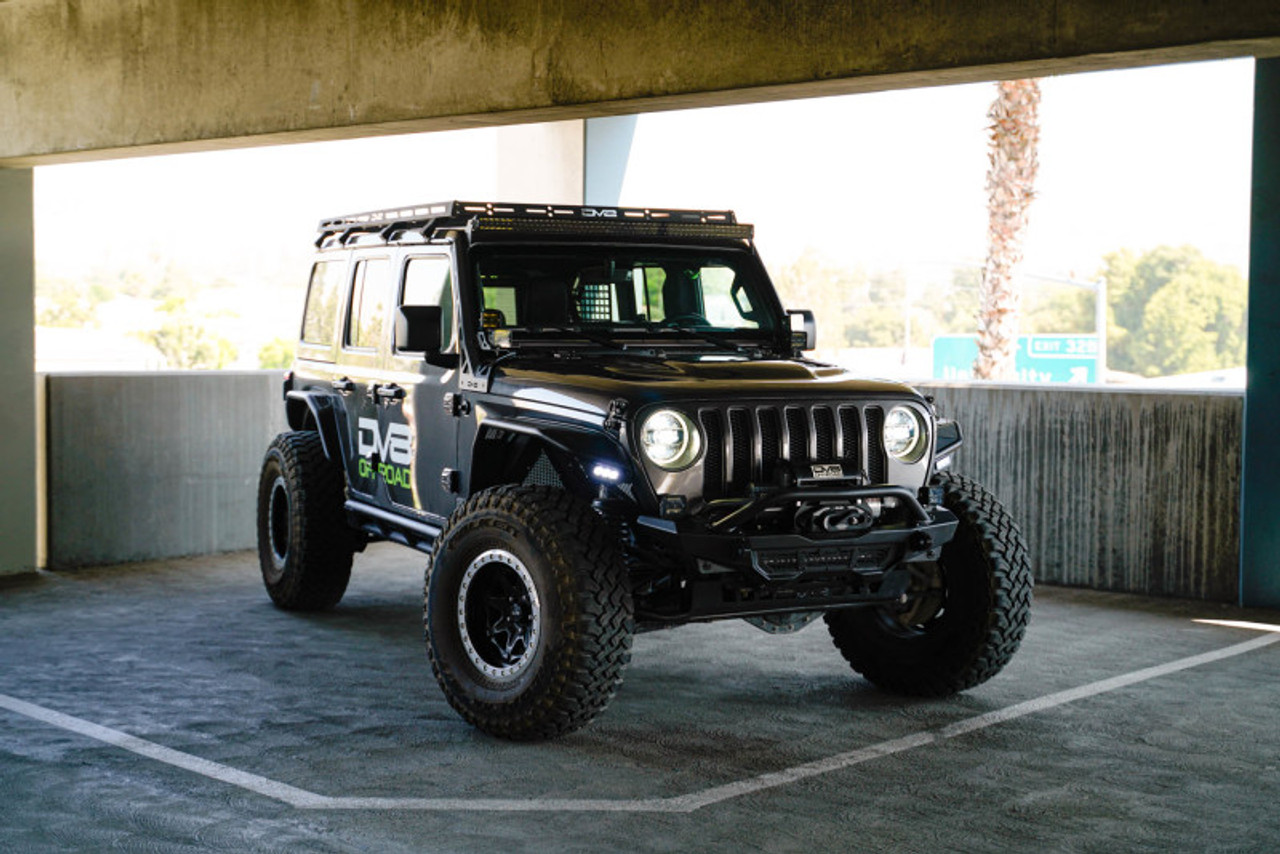DV8 Offroad 2018+ Jeep Wrangler JL Light Bar Mount - LBJL-10