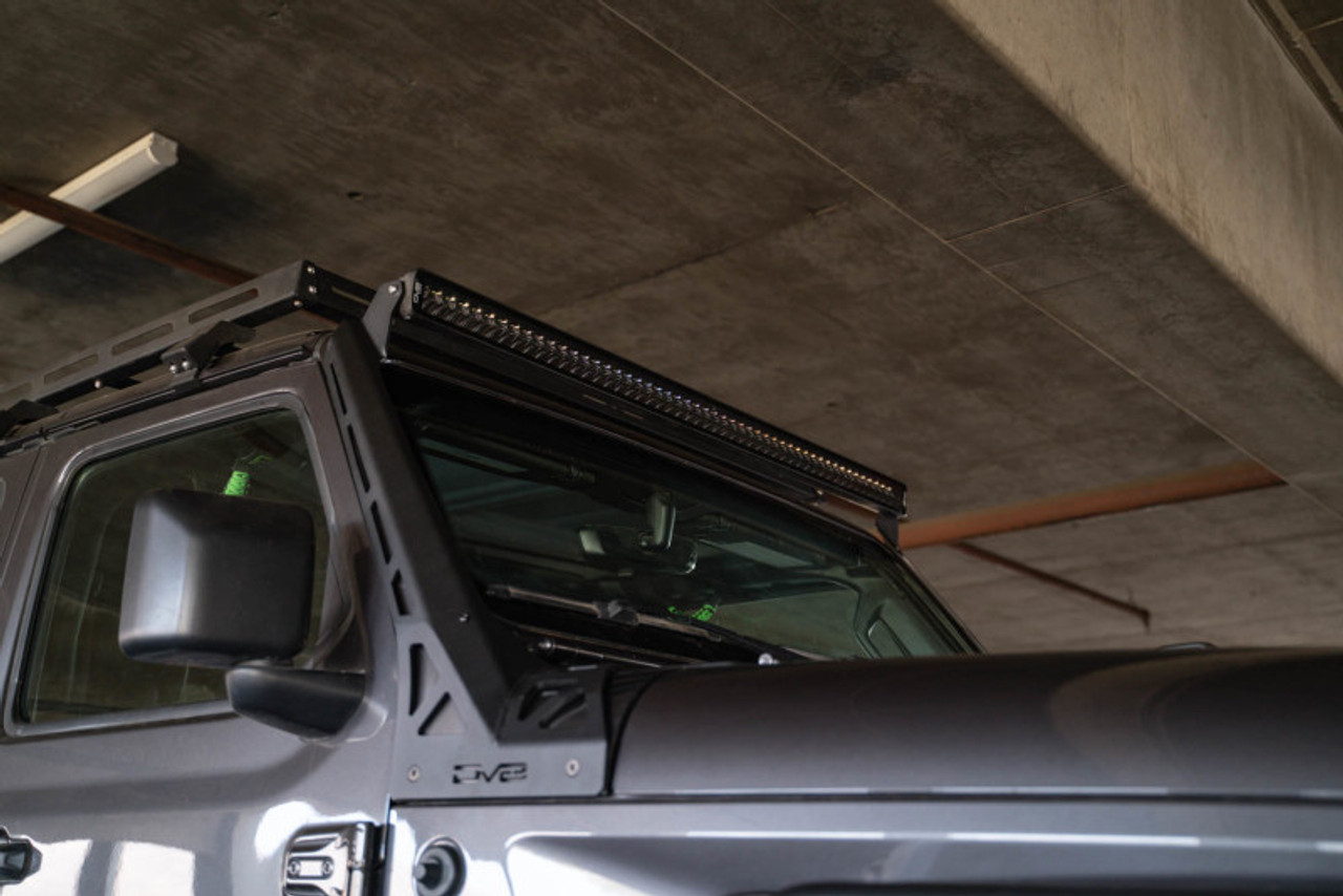 DV8 Offroad 2018+ Jeep Wrangler JL Light Bar Mount - LBJL-10